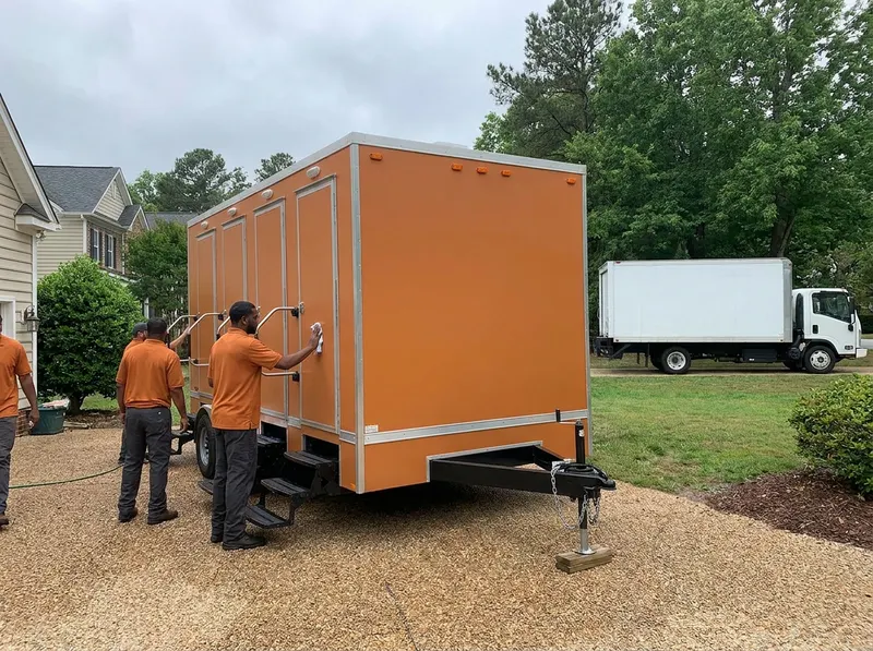 Portable Shower Trailers in Garner, NC